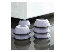 Wasmachine antislip Stks/partij Anti Vibratie Voeten Pads Rubber Benen Slipstop Stille Skid Raiser Mat Wasmachine Ondersteuning Dempers Stand Meubels