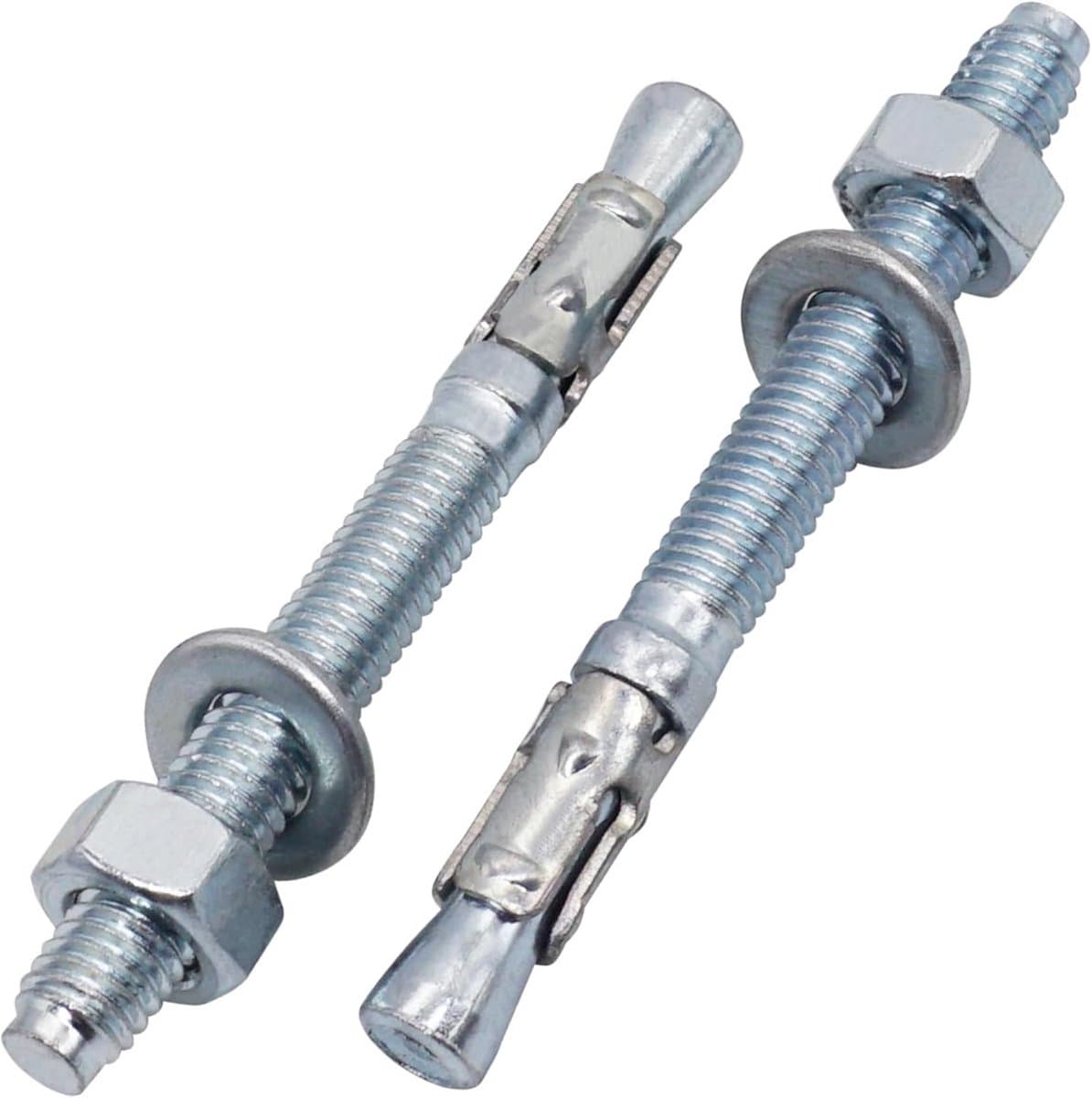 Wigankers M8 x 80 mm (4 stuks) Verzinkt - Solide Metsel- en Betonankers — afbeelding 1