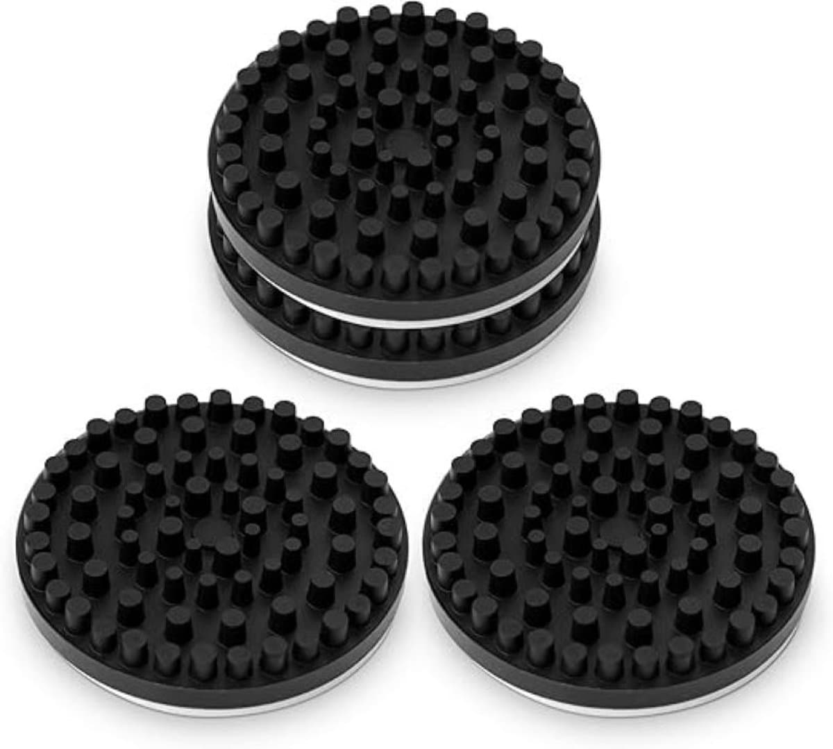 Siliconen trillingsdempers (4 stuks) - Zelfklevende demperset geschikt voor platenspeler, geluidinstallatie, home cinema-set en speakers — afbeelding 1