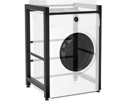 Universele Wasmachine Verhoger en Sokkel - Geschikt voor 2 Apparaten - Zwart