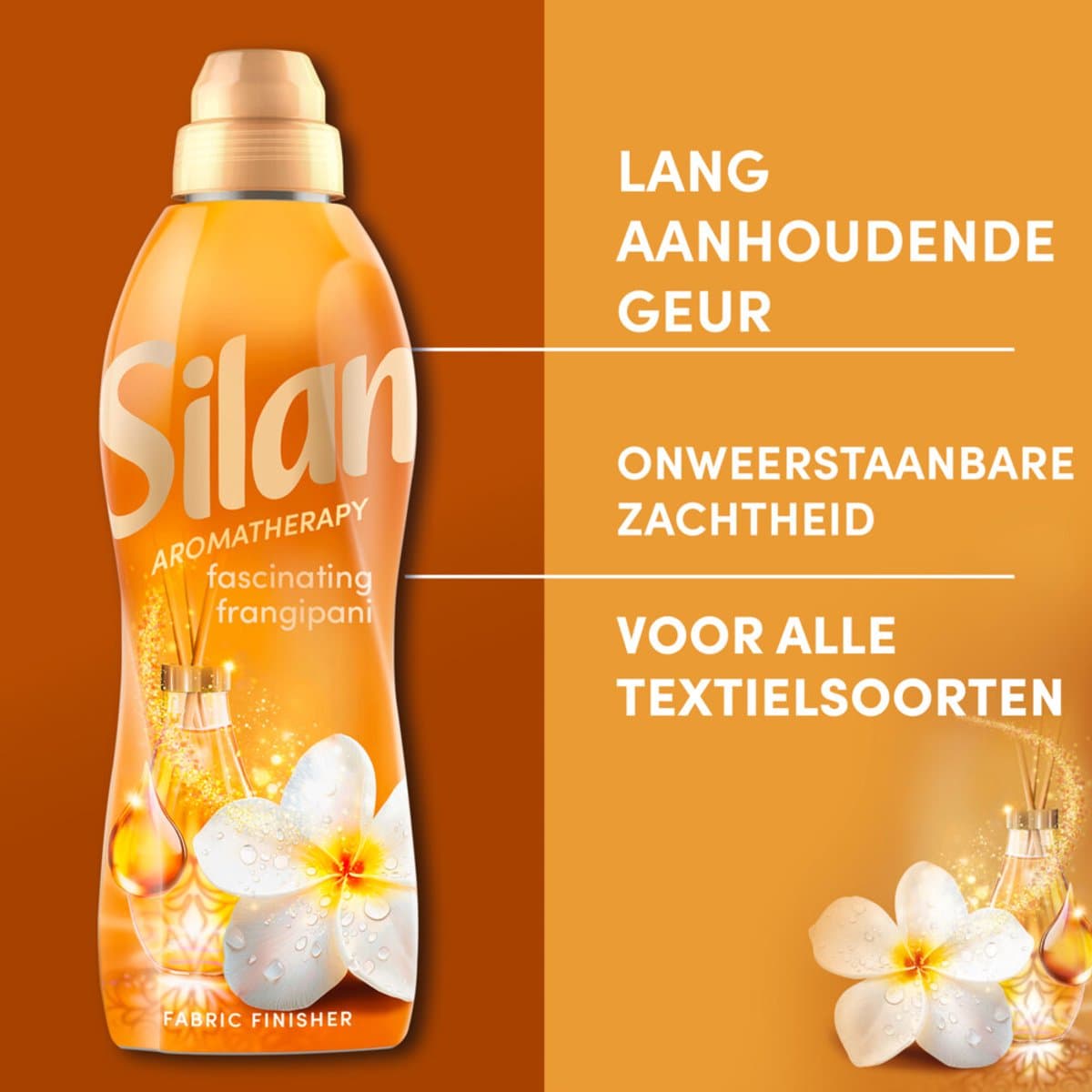 Silan Wasverzachter AT Fascinating Frangipani 35 Wasbeurten - 770 ml — afbeelding 1