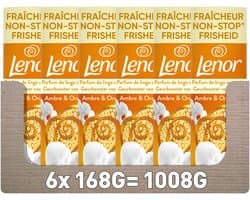 Lenor Geurbooster Amber & Orchidee - 6 x 168 gram - Wasparfum