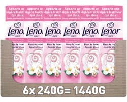 Lenor Light Geurbooster Jasmijn Bloem - 6 x 240 gram - Wasparfum