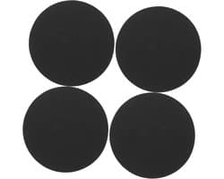 Antivibratie Pads - Geluidsisolatie Matten - Ventilator Dempen - Optimale Trillingscontrole - 20x20x0.5CM - Zwart