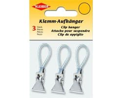 Set van 3 Handdoek Clips Hangers - Zilveren Klemmen voor Ophangen