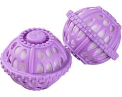 2 stuks Wasmachine wasballen - niet-wasmiddel droger en wasballen voor het verzachten van kleding, verminderen, anti- ontwerp voor thuis, universiteitsslaapzalen, camper, reizen, vakantie, gezinnen