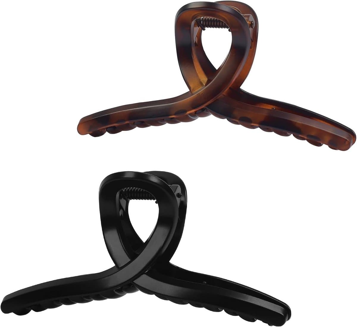 Grote Antislip Haarspeldjes met Sterke Grip voor Dik Haar (2 Stuks) — afbeelding 1