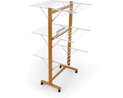 Arredamenti Italia 696 KONDOR – Droogrek met massief Beukenhout - 25m Drooglengte – kleur:hout-ARIT - Il cuore del legno