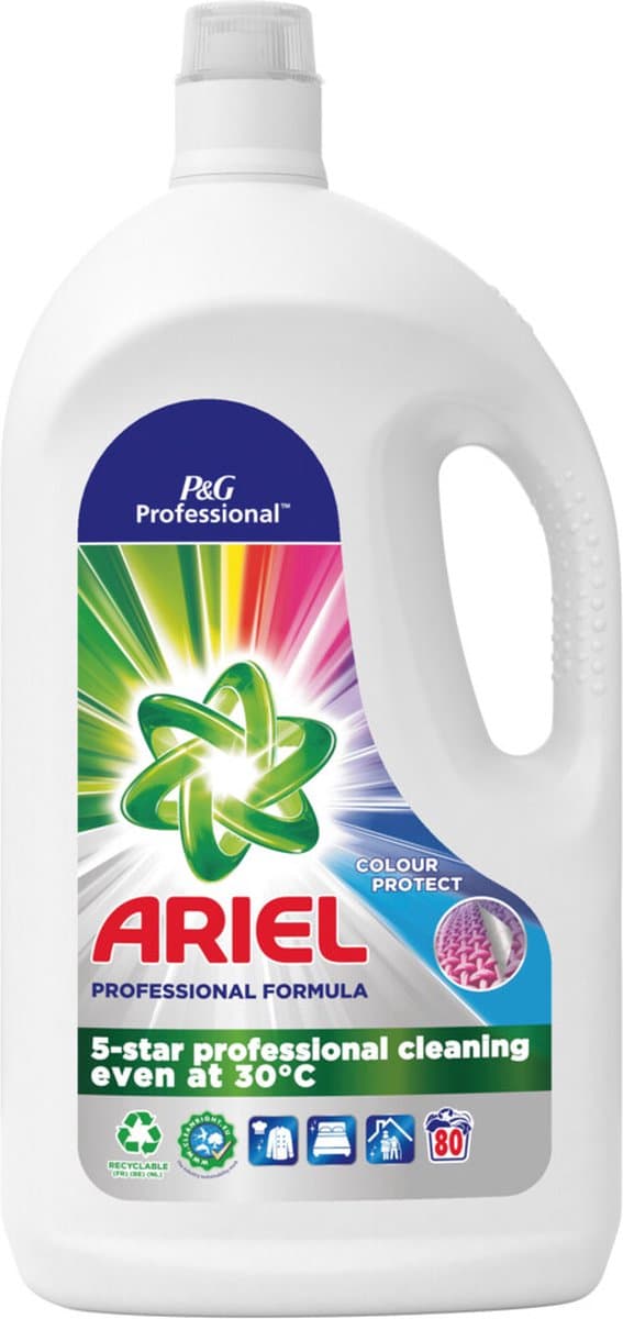 Ariel Vloeibaar Wasmiddel Color Professionel 4 liter — afbeelding 1