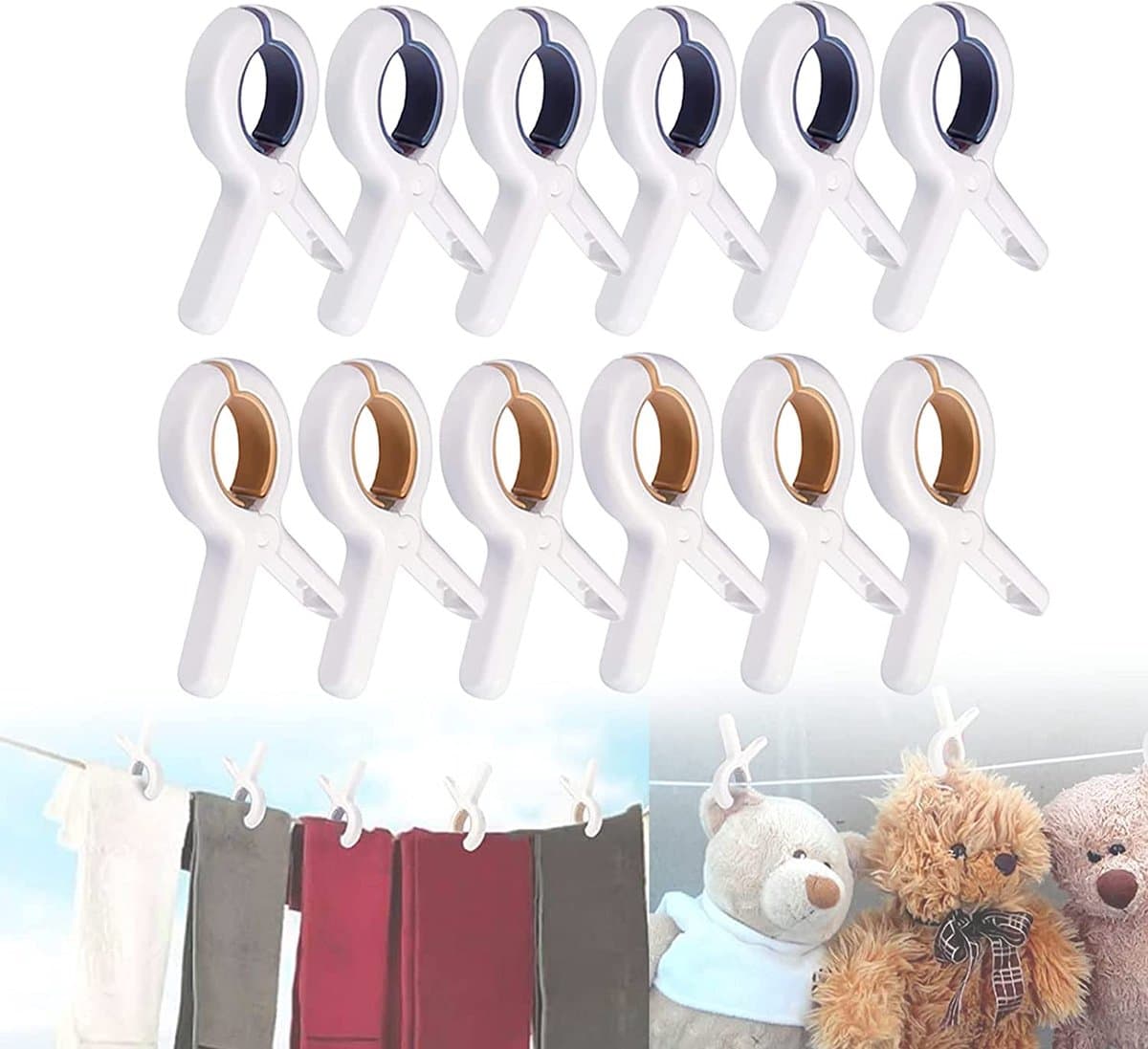 Wasknijpers set – Laundry – Clothes pegs — afbeelding 1