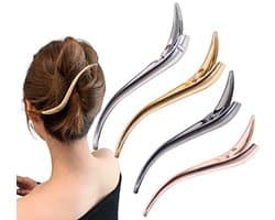 Metalen Afdelklemmen voor Kappers - Haarspelden en Haaraccessoires voor Dames