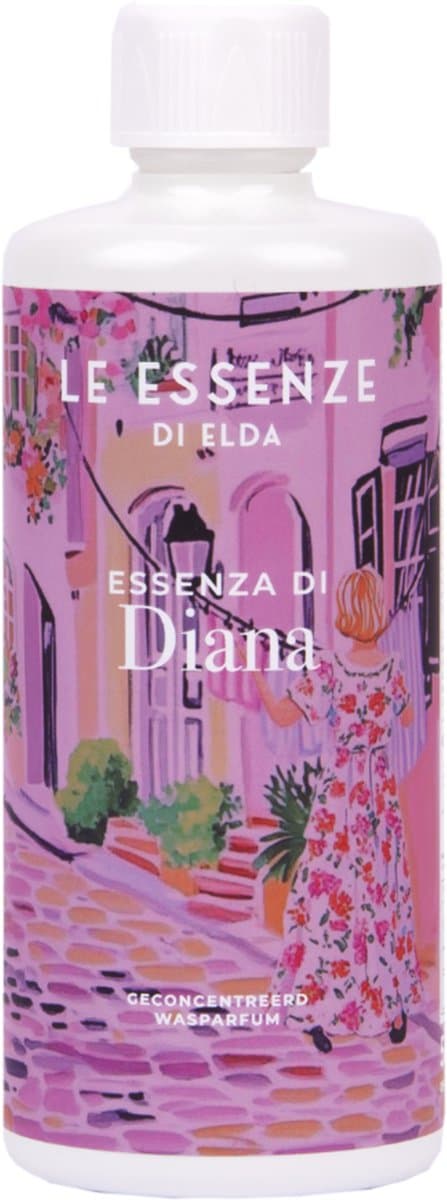 Le Essenze di Elda Wasparfum Diana 500ml Textielverfrisser — afbeelding 1