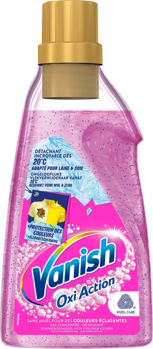 Vanish Oxi Action Wasbooster Gel - Vlekverwijderaar voor gekleurde was - 1,5L — afbeelding 1