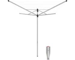 Brabantia Lift-O-Matic Droogmolen - 40 m - met Metalen Grondanker - Metallic Grey