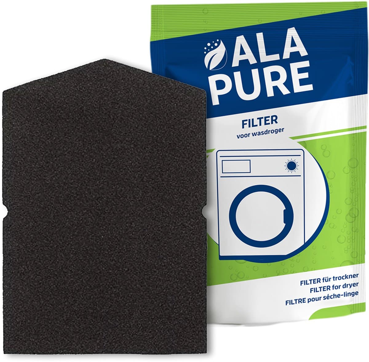 Alapure Deurfilter Warmtepompdroger geschikt voor 6057930 — afbeelding 1