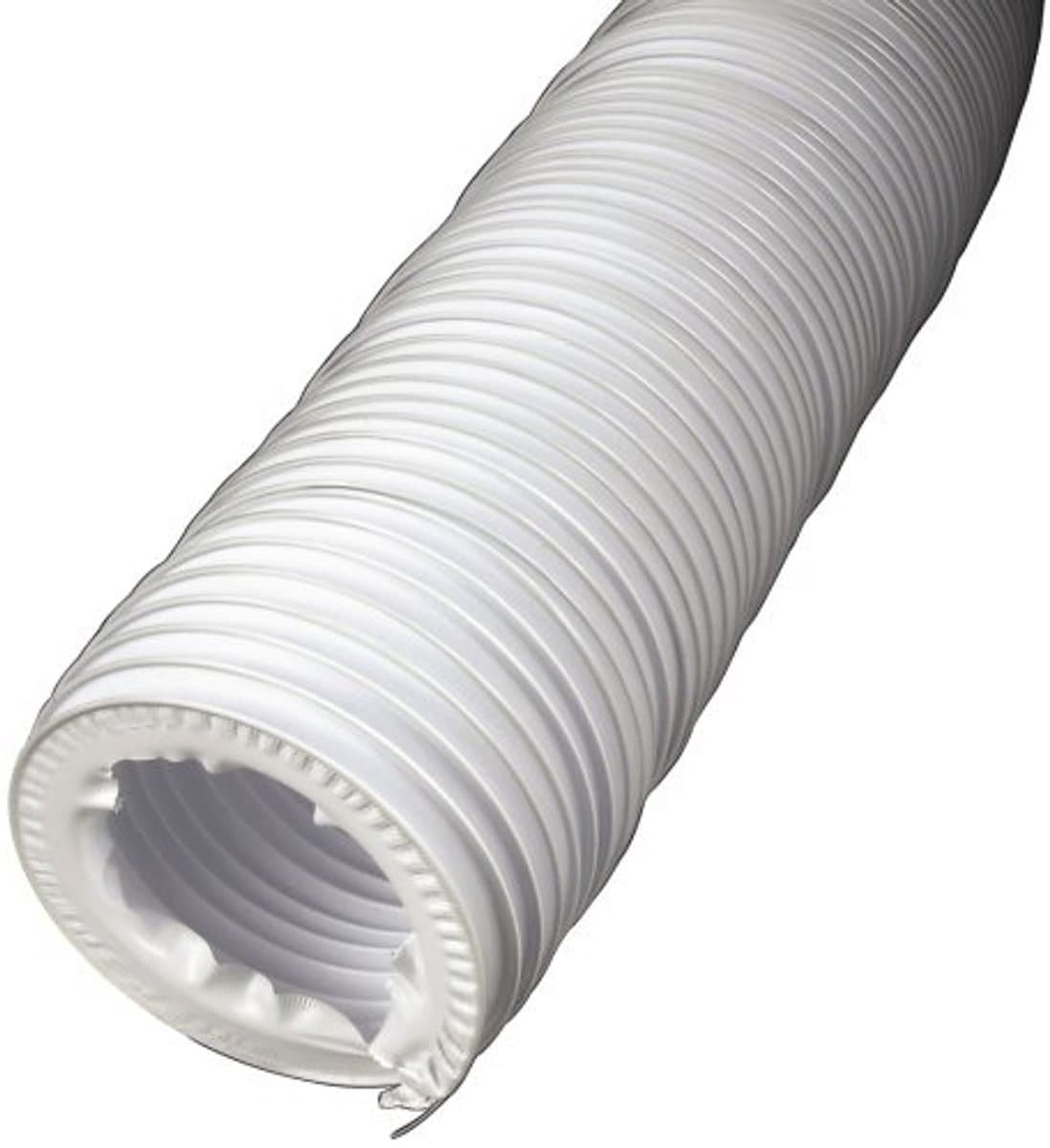 Afvoerslang voor Wasdroger en Ventilatie - Flexibele PVC Slang met Slangklemmen — afbeelding 1
