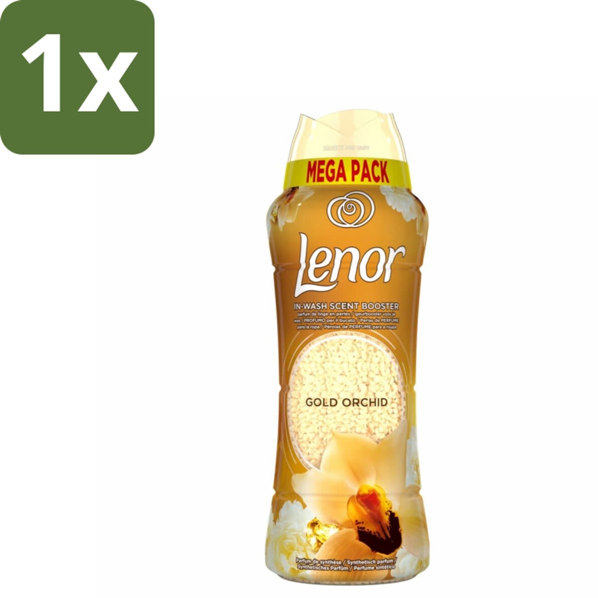 Lenor – Geurparels – Gouden Orchidee – 570 g - 1 stuk — afbeelding 1