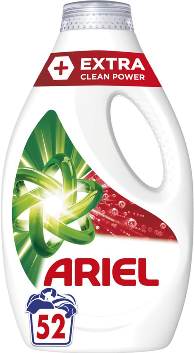 Ariel Wasmiddel Extra Clean Power 52 Wasbeurten - 2,6 liter — afbeelding 1