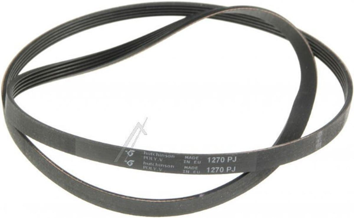 Poly-V-snaar 1270PJ J5 -aandrijfriem 1270J5 - Hutchinson riem wasdroger - geschikt voor oa Aeg Electrolux Zanker — afbeelding 1
