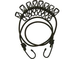 Fosco Campingwaslijn - Elastiek - 111 cm