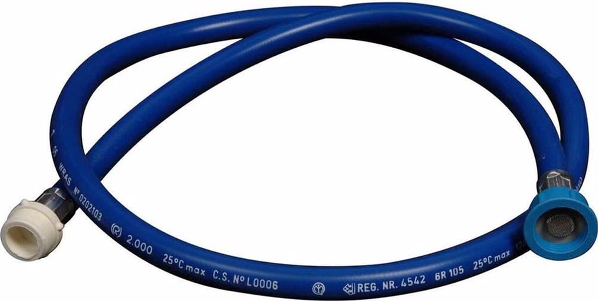 WPRO Water Aanvoerslang - Recht - 1.5 meter - Blauw — afbeelding 1