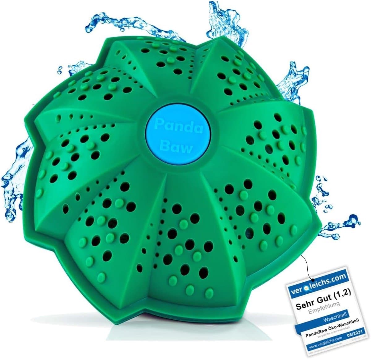 SnelShoppen - Eco Wasbal - Was zonder Wasmiddel - Wasbal voor Wasmachine - Organisch voor Allergieën - Duurzaam Product voor Kleding tot 95°C — afbeelding 1