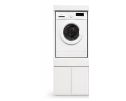 Dastium Home - Enkele Wasmachine Ombouw - Wasmachinekast - Wasmachine Verhoger - Wasmachine Meubel - Wasmachine en Droger Ombouw - Wasmachine Kast Wasdroger Kast
