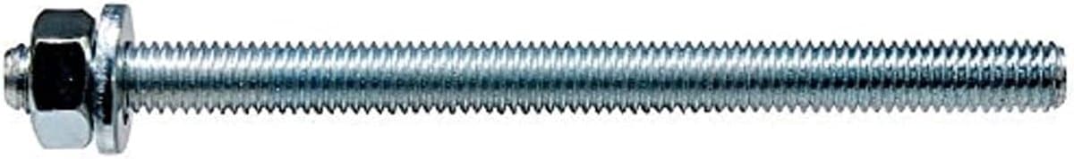 Ankerstang - Bevestigingsstang Draadstang - Constructie Bevestigen - Vergulde Staalkwaliteit - M12 x 180 - Galvanisch Verzinkt — afbeelding 1