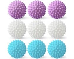 casalora® - Wasbollen voor wasmachine-Drogerballen-Drogerballen voor wasdroger-voor het reinigen van kleding thuis, herbruikbaar-9 stuks
