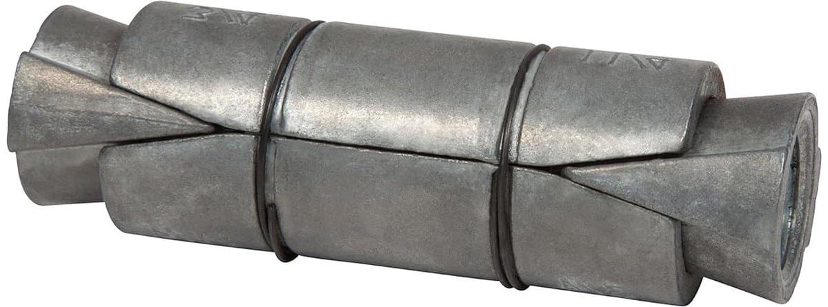 Dubbele Uitbreiding Anker - Bevestigingsanker - Stevig Bevestigen - Corrosiebestendig - 25 Stuks - Zilverkleurig — afbeelding 1
