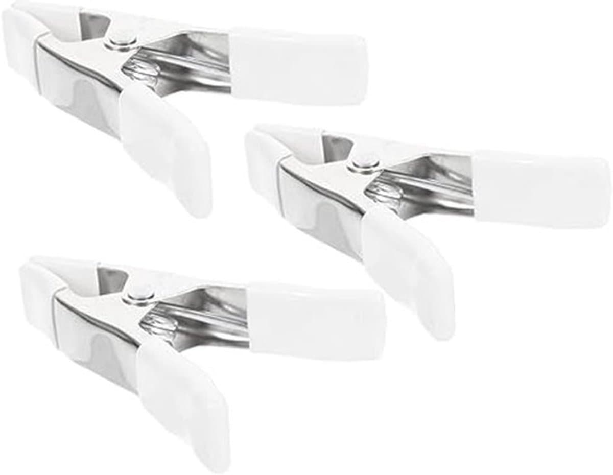 3 Pack Achtergrond Klemmen, Houtbewerking Klemmen, Veerklemmen voor Achtergrondstand, Robuuste Kleine Klemmen, Stevige Achtergrondstand Klemmen, Bruidsjurk — afbeelding 1