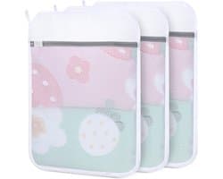 Waszakken voor delicate waren met rits, herbruikbare waszakken voor wasmachine waszakken voor waszakken voor kleding, sokken, ondergoed, beha (50 x 60 cm)