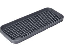 Koffie lekbak - Waterdispenserbak - Morsen opvangen - Antislip stabiliteit - 30.5 cm - Grijs