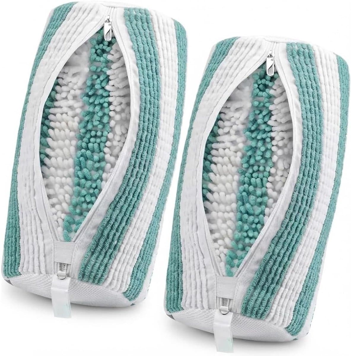 Schoenwaszakken voor Sneakers - Set van 2, Waszak voor de Wasmachine, 360 Graden Reiniging en Bescherming van Schoenen — afbeelding 1