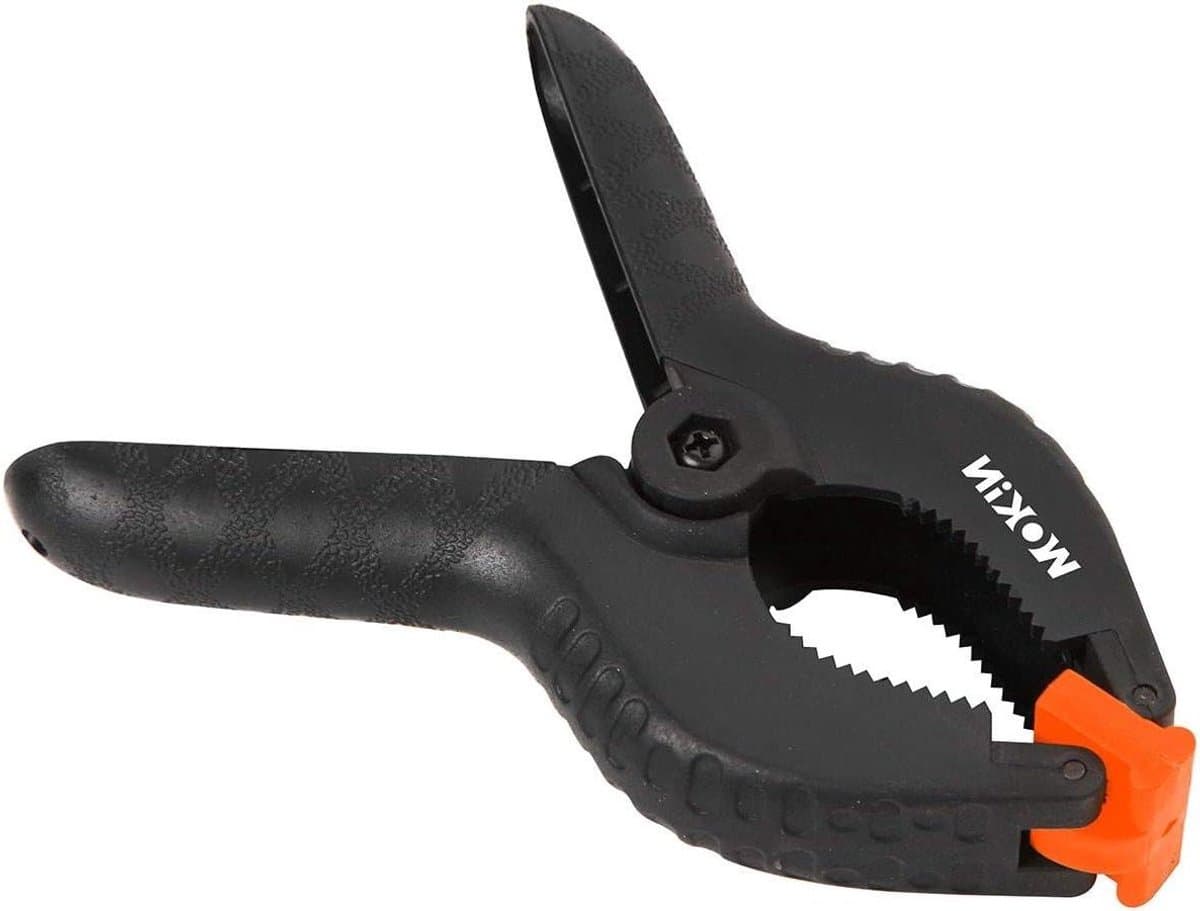 Nylon Spring Clips - Grip Clips Klemmen - Klusprojecten Bevestigen - Versterkt Nylon Materiaal - 150 mm - Oranje — afbeelding 1