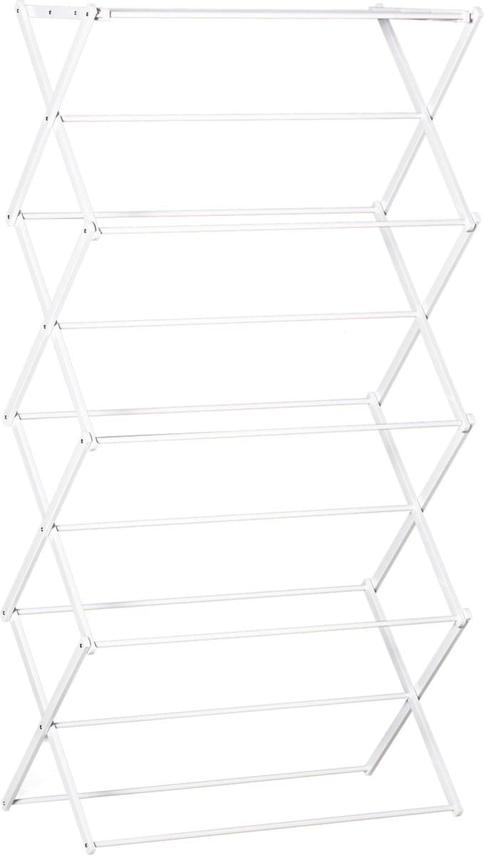 Droogrek - wasrek - droogtoren - wit - 74cm x 35cm x 144cm — afbeelding 1