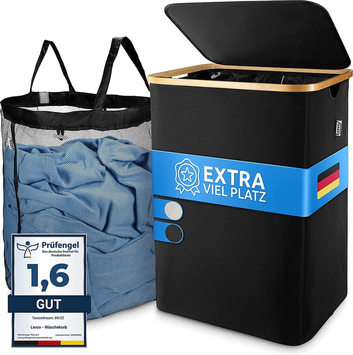 Waszak – ruime waszak – grote waszakken – laundry bags – laundry bag — afbeelding 1
