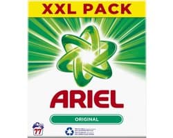 Ariel Original XXL - Waspoeder - Witte en Lichtgekleurde Was - 77 Wasbeurten