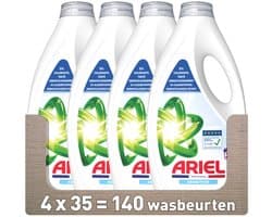 Ariel Vloeibaar Wasmiddel Sensitive 35 Wasbeurten - 4 x 1575 ml - Voordeelverpakking