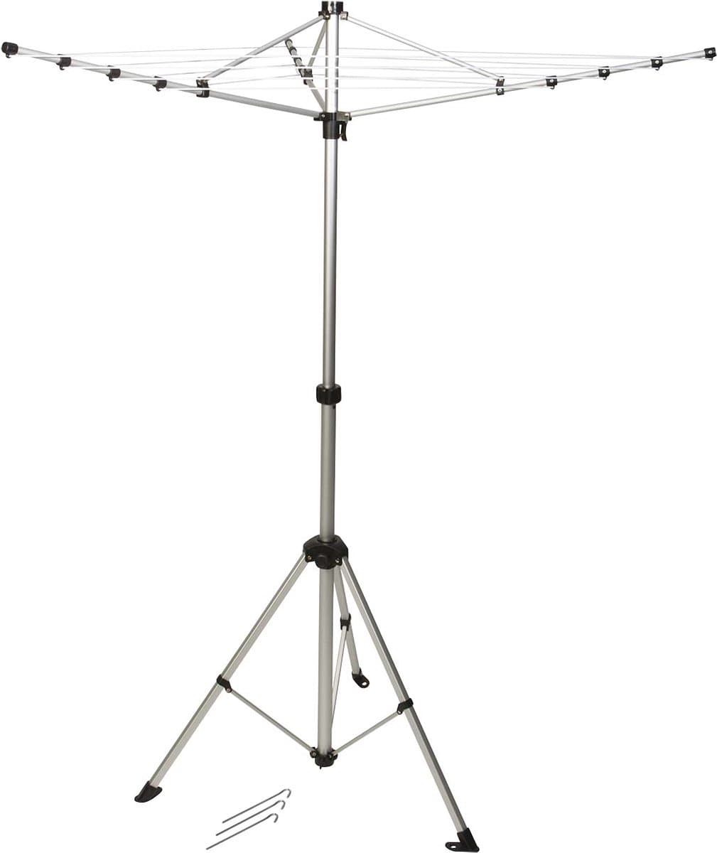 Bo-Camp - Droogmolen - Compact - Draadlengte 12 meter — afbeelding 1