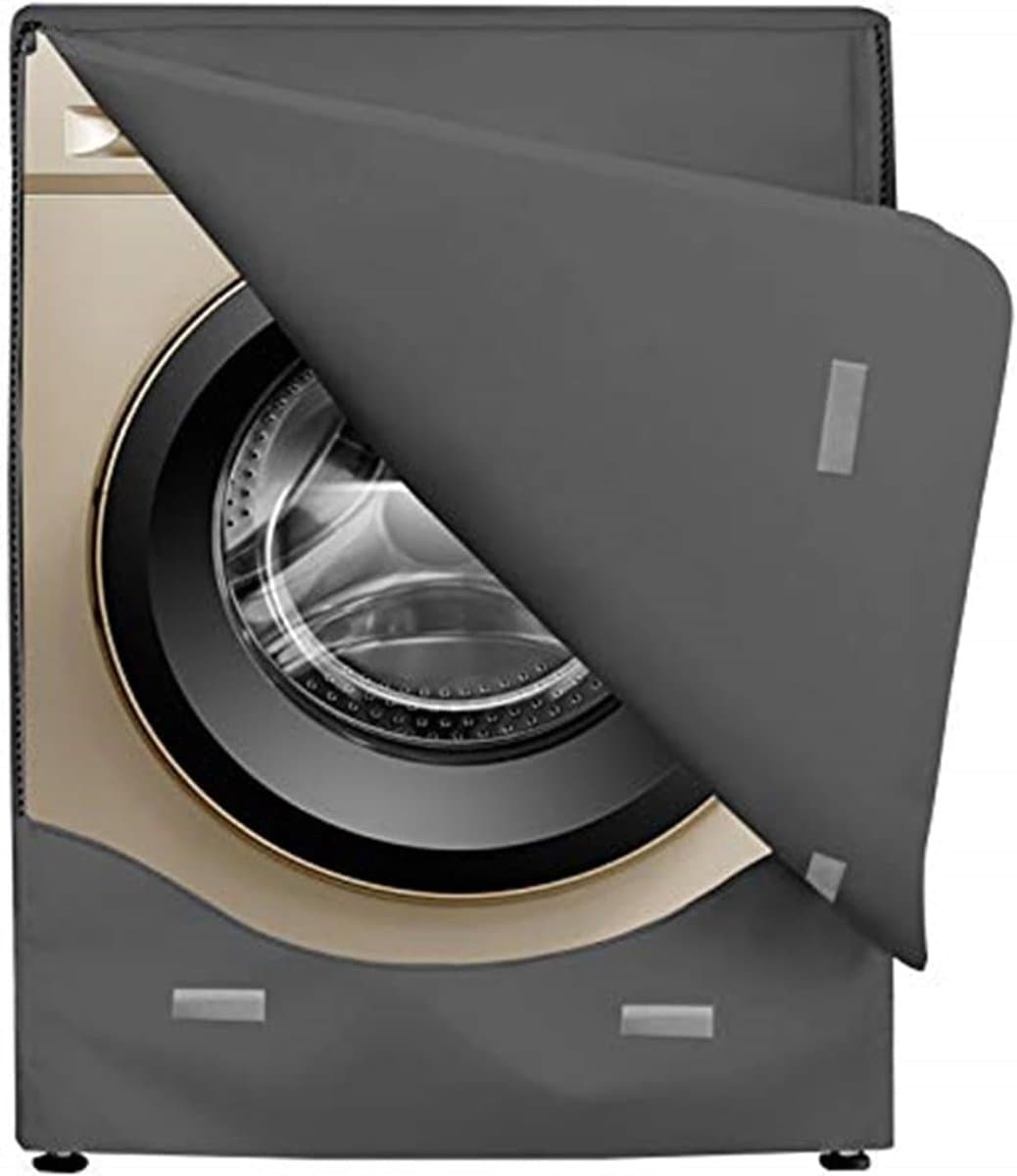 Waterdichte en Stofvrije Hoes voor Wasmachine en Droger Voorlader (Grijs) — afbeelding 1