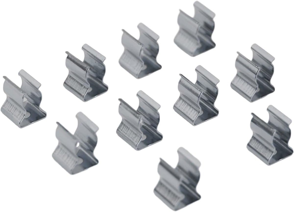 10x Zware Borstelhouder Clips voor Gereedschap - Open Type Veer Klemmen — afbeelding 1