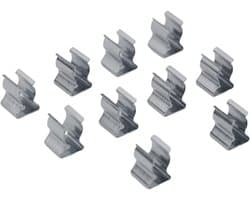 10x Zware Borstelhouder Clips voor Gereedschap - Open Type Veer Klemmen