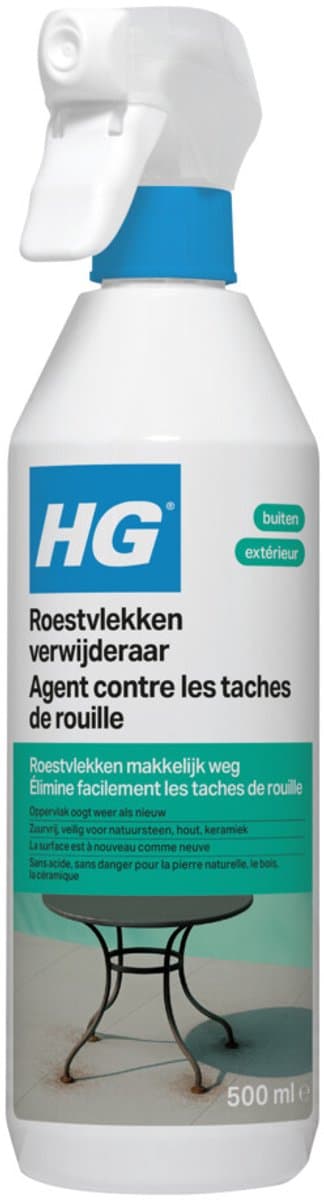 HG roestvlekkenverwijderaar 500ml — afbeelding 1