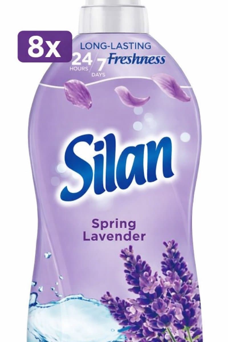 (8x) Silan Wasverzachter - 50sc1100ml - lente lavendel — afbeelding 1