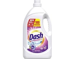 Dash Color Fresh Vloeibaar Wasmiddel - Gekleurde Was - 4,5 L - 100 Wasbeurten - Vloeibare, krachtige reiniging - Beschermt tegen vergrijzing - Voorkomt kleuroverdracht