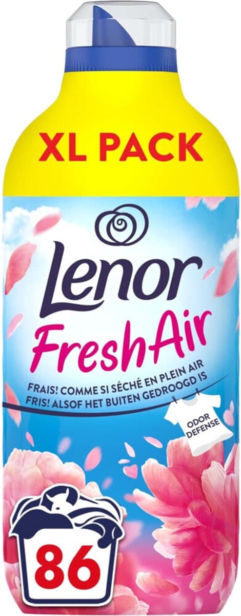 Lenor Wasverzachter Fresh Air Bloesem 86 Wasbeurten - 1204 ml — afbeelding 1