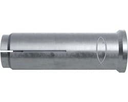 Inslaganker Gegalvaniseerd Staal met Binnendraad voor Betonnen Verankering - M6 x 30 mm (100 Stuks)