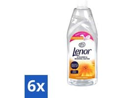 6 x Lenor Strijkwater Summer Breeze 1 liter - Strijkwater Summer Breeze - Zomerse Geur - Textielverfrisser - Wasgoed Geur - Kleding Verzorgen