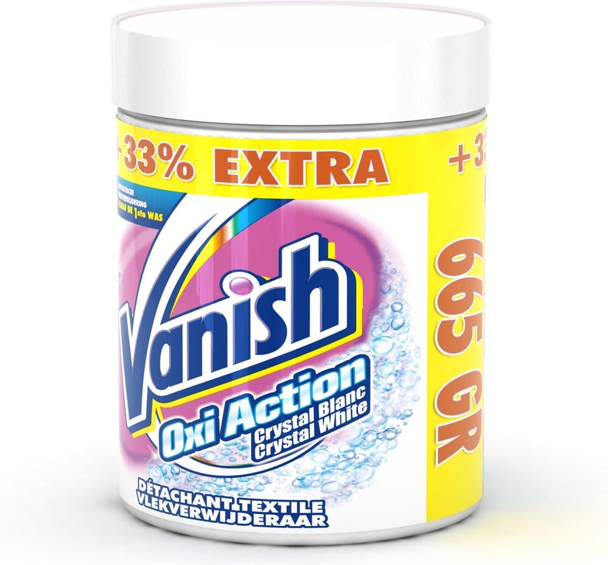 Vanish Oxi Action White Poeder - 665 g - Vlekkenverwijderaar — afbeelding 1